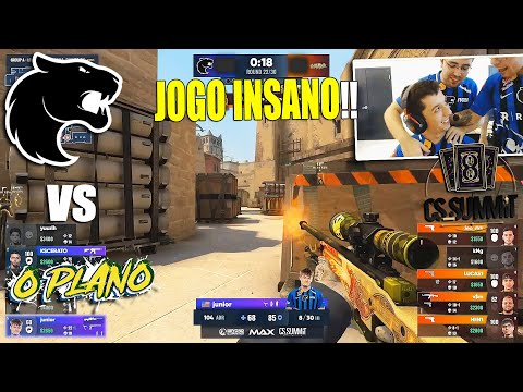O PLANO vs FURIA - CS_Summit 8 - Highlights |  CSGO