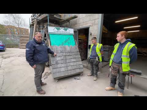 Roof Slating Demonstration