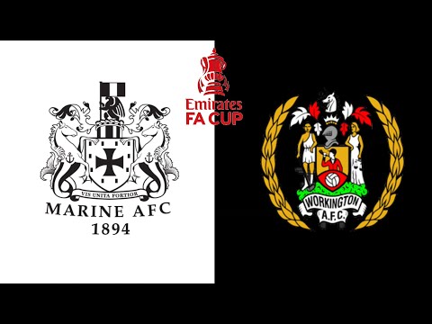 Marine vs Workington - FA Cup Preliminary Round - Match Highlights