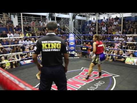 Katia Pinto PhuketTopTeam vs Daosiam Thailand Muay Thai fight 5 April 2017