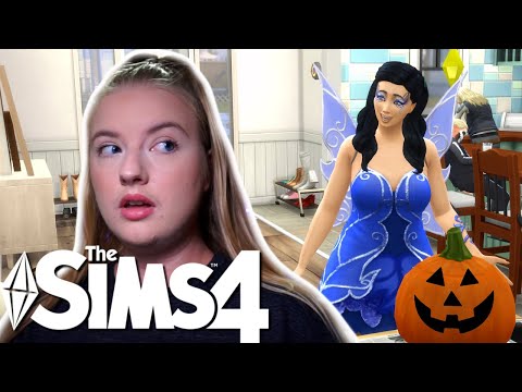 We had a HALLOWEEN PARTY! | 100 Baby Challenge Ep 15 | Sims 4