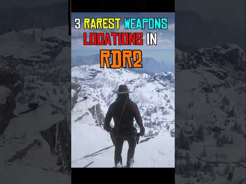 3 Legendary weapons Locations in RDR2
