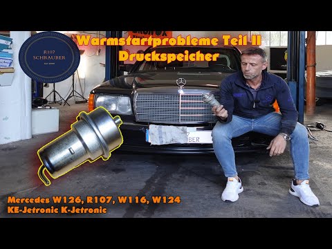 Mercedes K-Jetronic und KE-Jetronic - Warmstartprobleme