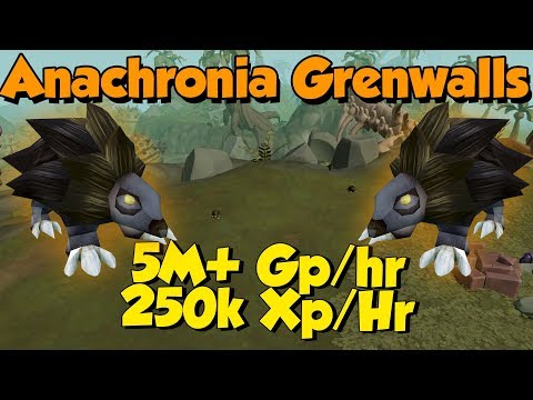 (Updated guide in desc) Anachronia Grenwall Hunting for GP! [Runescape 3] 5M+ Gp/Hr!