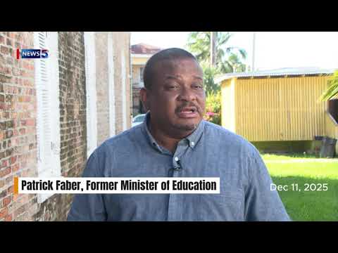 Patrick Faber Calls the Delay in Providing Caye Caulker a Proper School a Travesty
