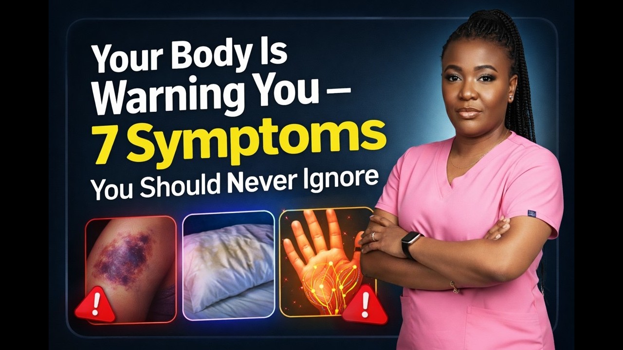 Your Body Is Warning You. 7 Symptoms You Should Never Ignore