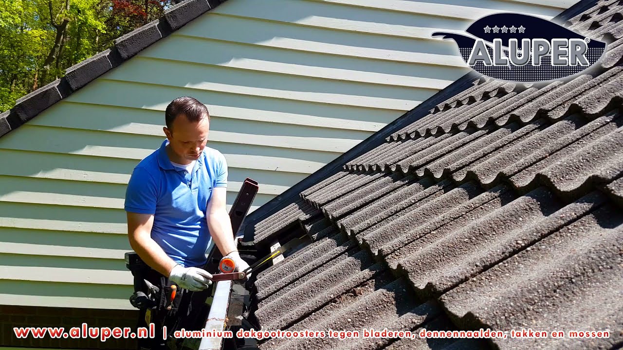 Instructional video 1 – MEASURING. Aluper gutter protection against leaves & pine needles in the gutter.