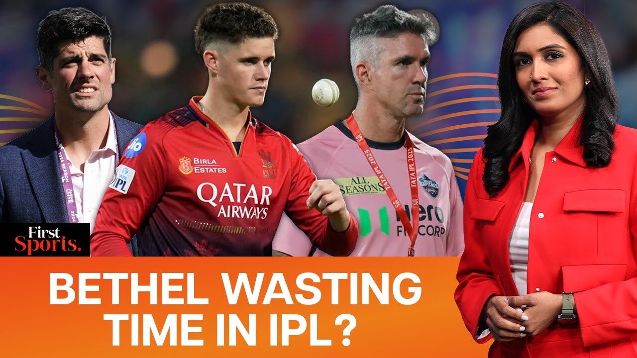 Alastair Cook V IPL: Is Jacob Bethell Wasting Time or Learning Big? | First Sports With Rupha Ramani
