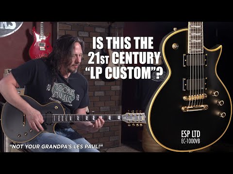 ESP LTD EC-1000 Deluxe VB - High Gain Fun with EMG 81/60s!