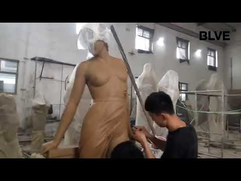 bronze sculpture clay film