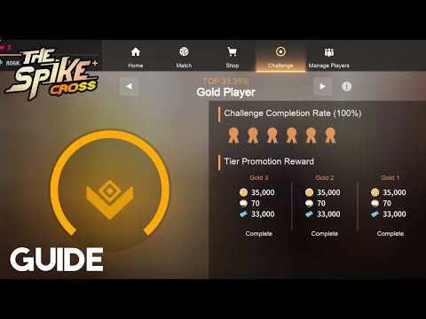 Gold Tier Achievement Guide | The Spike Cross