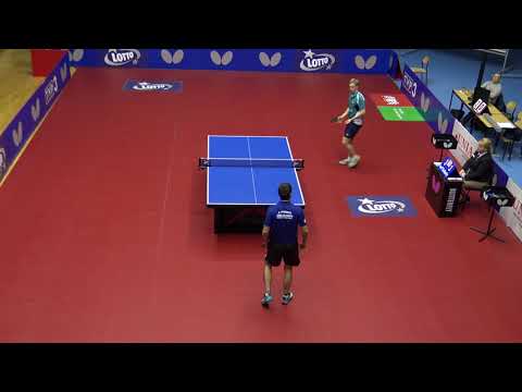 Marek Badowski vs Jakub Perek (TABLE TENNIS FULL HD)