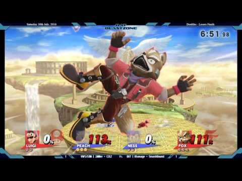 Dat Blastzone 13 - Doubles Losers Finals- VWS/LOM | J.Miller + C.R.Z vs DAT | Khanage + SmashBound