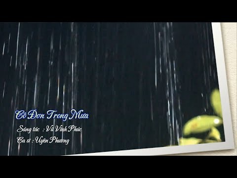 Cô đơn trong mưa - Uyên Phương