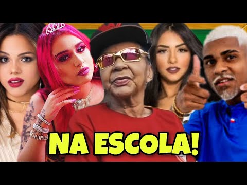 TAINÁ COSTA, MC VÓ, GABILY, BABY PERIGOSA E MC JUNIOR PK NA ESCOLA!