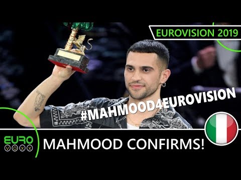 #MAHMOOD4EUROVISION! MAHMOOD CONFIRMS EUROVISION 2019! | Italy Eurovision 2019 (REACTION)