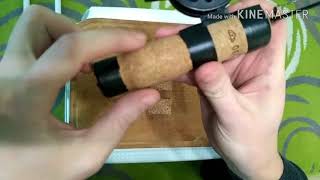 Ручка из пробки для зимней удочки