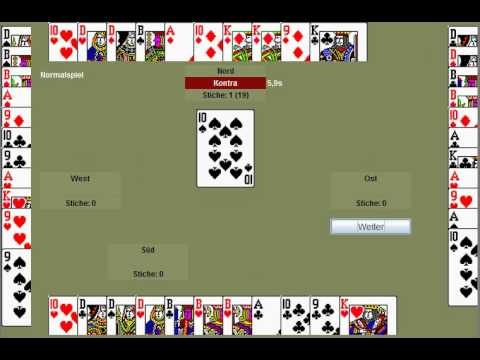 live-doko.de - Doppelkoppf - Spannendes Spiel mit stiller Gegenfrage