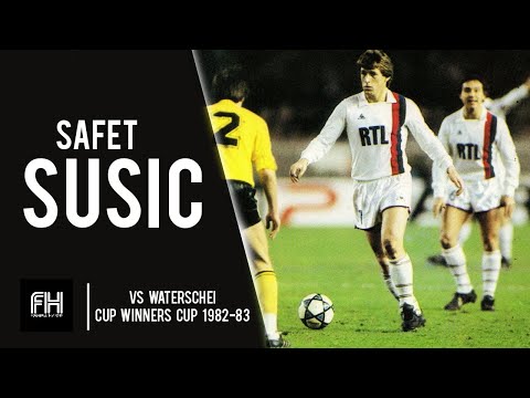 Safet Susic ● Skills ● PSG 2-0 Waterschei ● Cup Winners Cup 1982-83