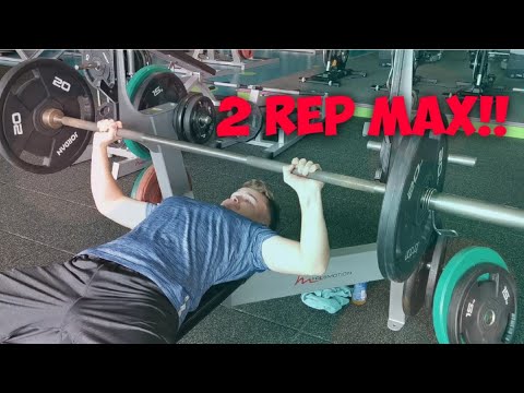 60KG Bench Press for 2 Reps, 78KG bodyweight