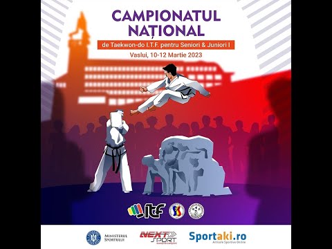 Campionatul national de TAEKWON-DE juniori 1 si seniori - Vaslui, martie 2023