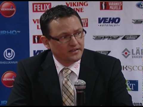 16.3.2010 TPS - Kärpät: Lehdistötilaisuus