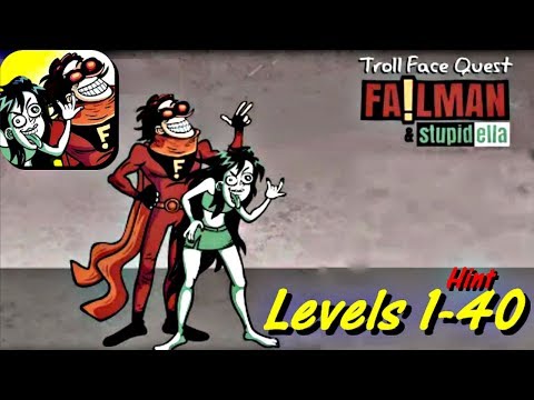 Troll Face Quest: Stupidella and Failman - New Exclusive Game | Android Gameplay FHD