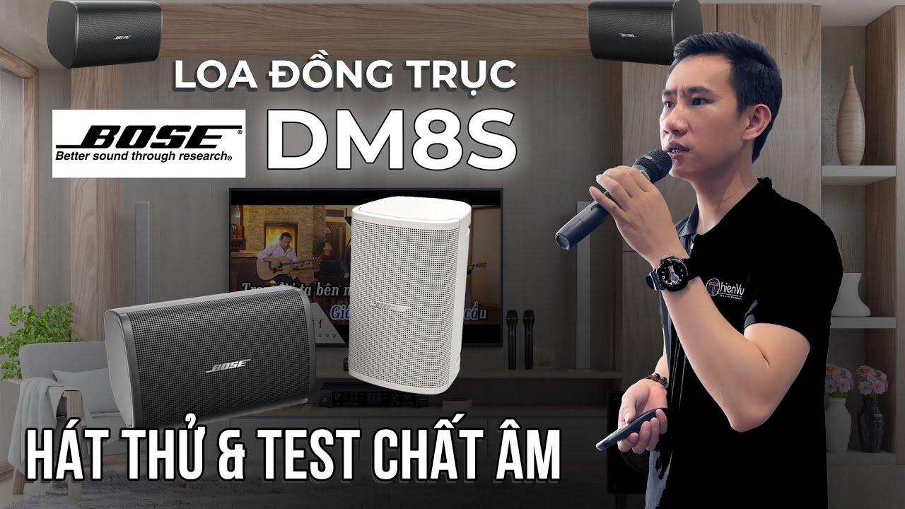 video Dàn Karaoke Cao Cấp Bose Designmax DM8S TVA302023 0