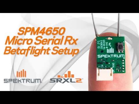 Dsmx Srxl2 Serial Micro Receiver Spm4650 Spektrum The