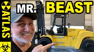 Mr Beast - My New 30000 lb Hyster forklift - what 