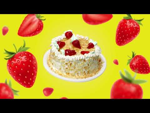 ⚡Delicious Cakes Advertisement Animation in After Effects | 2D Animation