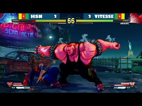 [KFGC] SFV - FT10 HSN(Zeku) v Vitesse(Abigail)  02/09/2018