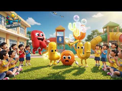 Une comptine  amusante des sons R, L, O, U et OU!