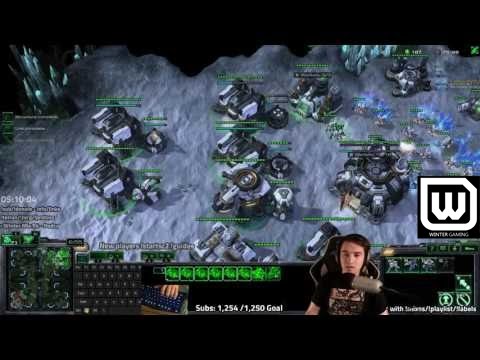 Winterstarcraft Games - INSANE Gentleman's Terran vs Terran.  Mech v Bio Grandmasters
