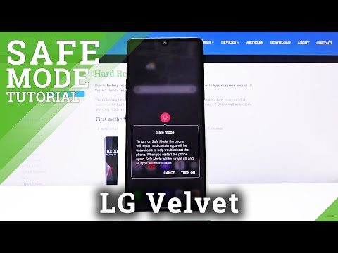 How to Enter Safe Mode in LG Velvet – Disable Third-party Apps