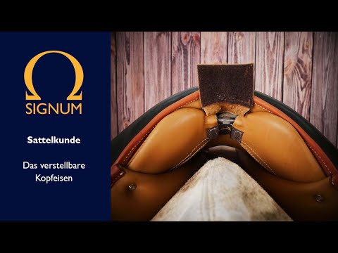 Das verstellbare Kopfeisen am Signum OMEGA Sattel