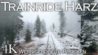 Harz FirstSnow BrockenTrain Ga met mij mee op een onvergetelijke reis aan boord van de historische Brockenbahn van Wernigerode naar de hoogste top van