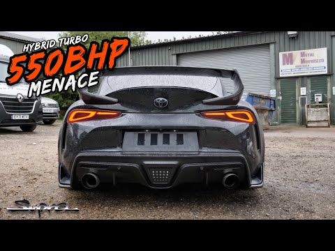 THIS 550BHP B58 *HYBRID TURBO* TOYOTA GR SUPRA IS SAVAGE AF!