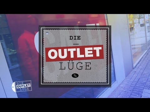 DIE OUTLET-LÜGE - Outlet-Ware auf dem Prüfstand (Doku WDR 05.07.2017) HD