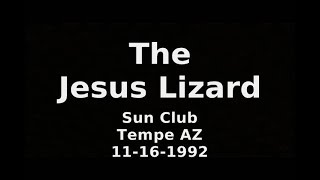 The Jesus Lizard  -  Sun Club Tempe AZ 1992