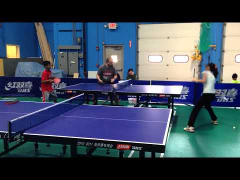 Federico coaching Sid and Sarah