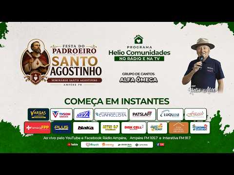 Programa Helio Comunidades - 30/08/2026 - Seminário Santo Agostinho - Ampére - PR