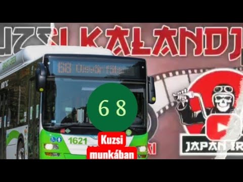 MISKOLCON BUSSZAL             Mvk 68as járat , lefelé