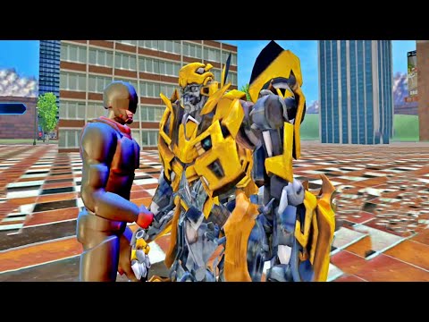 Flying Jet Robot Car Transform Games New Update - New Levels Unlocked Gameplay (Android,iOS)