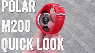 Quick Hands-on: Polar M200 GPS with optical HR