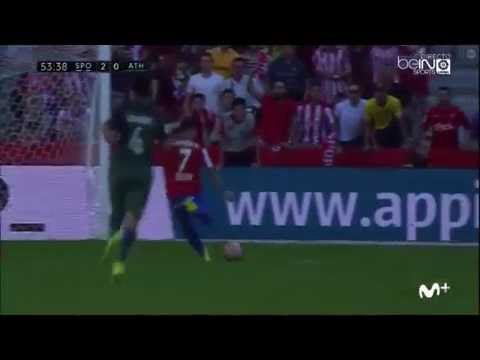 Gol de Víctor Rodríguez - Jª1: Sporting - Athletic Club (esRadio Asturias)