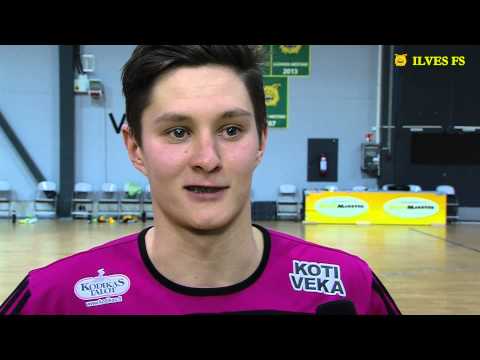 Juho Laineen kommentit ottelusta Ilves FS-KylVe 3-0 (1-0) puolivälierä 1. ottelu 29.3