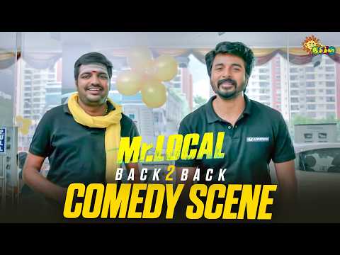 Mr. Local – Back to Back Comedy Scene 😂 | Sivakarthikeyan | Robo Shankar | Sathish | Adithya TV