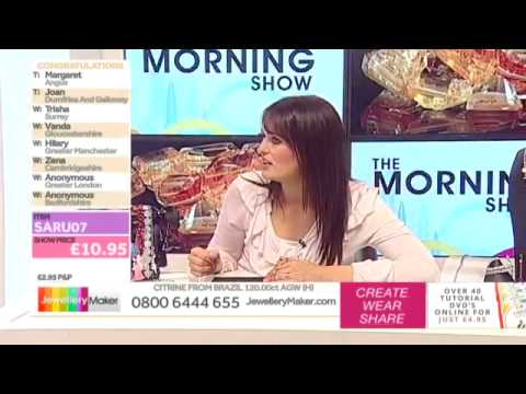 How to Make Beaded Jewellery: JewelleryMaker LIVE 24/10/2014