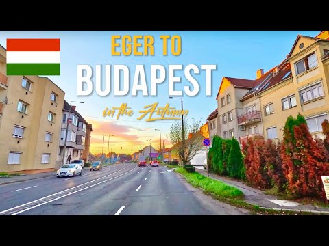 Driving in Hungary 🇭🇺 from Eger to the capital, Budapest, in November 2023.